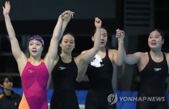 -전국체전- 박태환, 계영 800ｍ 金으로 스타트…김서영 뛴 경북은 한국新