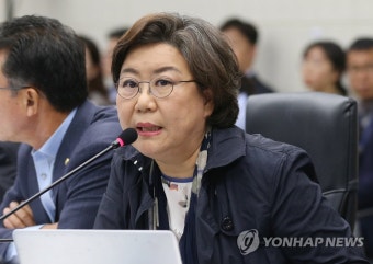 국감 질의하는 이혜훈 의원