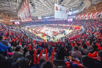 부산 첫 여자프로농구 경기…시즌 최다 5천명 관중 입장
