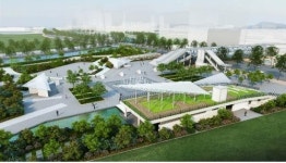 부산 북항 재개발지역 친수공원 지하 주차장 착공…464대 규모