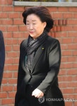 심상정 대표, 문 대통령 모친 빈소 방문