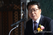 축사하는 나명하 궁능유적본부장
