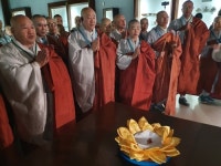 탁실라박물관, 韓방문단에 부처님 치아사리 공개