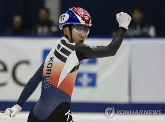 쇼트트랙 박지원, 월드컵 1,500ｍ 압도적 우승…대회 3관왕