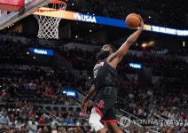 림 통과 후 튕겨나온 공, 덩크슛 취소…하든의 운수 나쁜 날