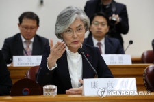 발언하는 강경화 장관