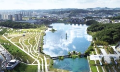 화성산업 시공 동탄호수공원, 토목·건축기술대상 우수상