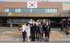 대구보훈병원 방문한 박삼득 보훈처장