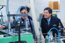 류태호 태백시장, 철암농공단지 입주기업 방문