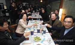 익선동에서 열린 강소기업 100 만찬 간담회