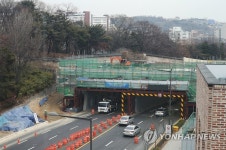 율곡로 확장공사 마무리, 내일 개통