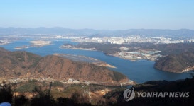 모습 드러낸 삼악산 케이블카 정상
