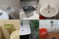 신종코로나 예방에 중요하다는데…비누 없는 상가 공용화장실