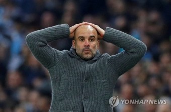 수습 나선 맨시티 과르디올라 감독 