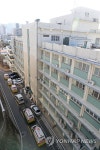대구동산병원 앞 확진자 태운 구급차 행렬