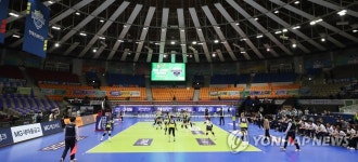 관중 없는 프로배구