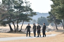 공군 19전비, 휴가·외박 막힌 장병에 영내 골프장 산책 허용