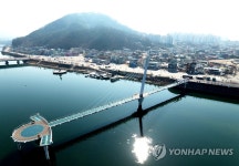 코로나19로 텅 빈 소양강스카이워크