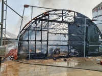 진천 오리농장 축사 화재…새끼 오리 1만6천마리 소사