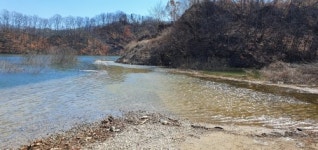 갈수기에 웬 농로 침수…발 묶인 대청호 인근 옥천 주민들