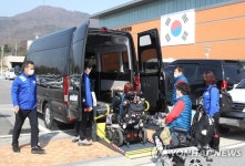 장애인 국가대표 선수들, 이천훈련원 휴촌으로 퇴촌