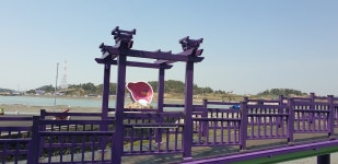 퍼플섬 신안 반월도에 가면…초승달에 걸터앉은 어린왕자도