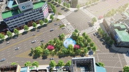 전주 금암 분수대의 추억 되살린다…분수 정원 조성