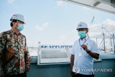 인니 투자청장, 현대차 건설 현장 방문…"코로나에 차질없게 지원"