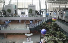 한산한 인천국제공항
