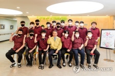 한국경진학교 방문한 모종화 병무청장