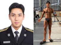 춘천소방서 김준영 소방사, 보디빌딩 대회서 3위 입상