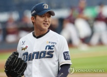 밝은 표정의 NC 선발투수 구창모