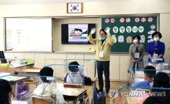 조희연 교육감, 서울 세륜초 방문
