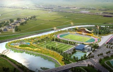 장성군 공설운동장 공정률 70%…2022년 도민체육대회 유치 추진