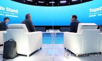 대화하는 박원순 시장과 최재천 교수