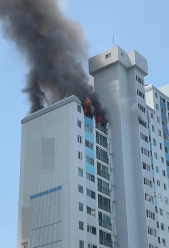 남양주 아파트에서 불…인명피해 없어