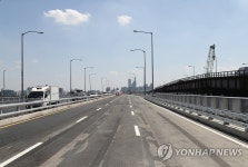 성산대교 북단구간 12일 오후2시 개통