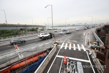 성산대교 북단 우선 개통