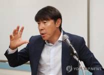 신태용 감독 경북 영주고등학교에서 특강