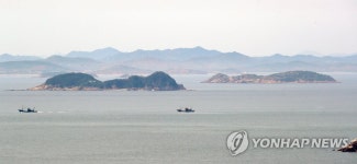 적막한 북한 장재도와 갈도