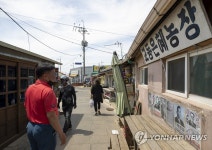 평소와 같은 대룡리시장