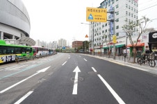 상습정체 고척스카이돔 앞 경인로 1차로 확장