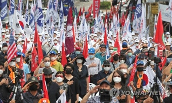 6.25 70주년, 서초대로서 열린 안보 결의 집회