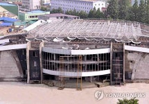 북한 평안남도서 야외극장·공장·발전소 등 공사 본격 추진