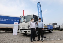 큐로모터스, 이스즈5톤 포워드 트럭 출시 기념 전국 순회전시