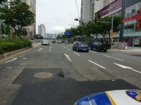 수돗물 누수 부산 가야대로서 이번엔 깊이 1ｍ 싱크홀