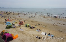 피서객 붐비는 대천해수욕장