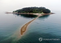 태안 내파수도 조약돌 방파제