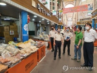 광주 서부소방, 전통시장 현장 지도 방문