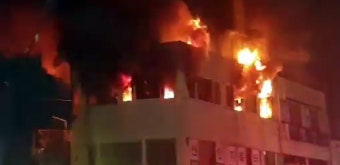 진주 오피스텔, 밀양 목재 공장서 불…2명 화상